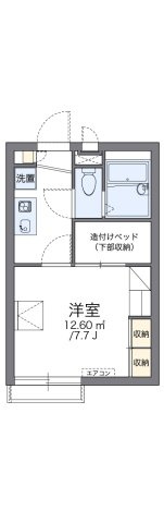 レオパレスシュークル　大和桜井の間取り