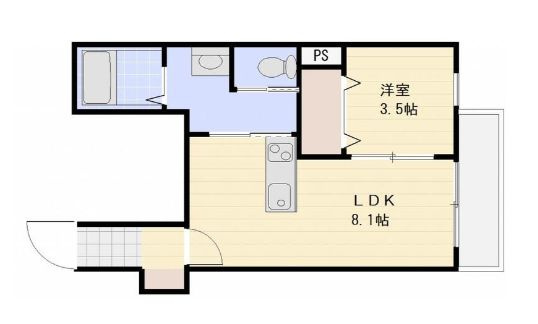 ベルブランの間取り