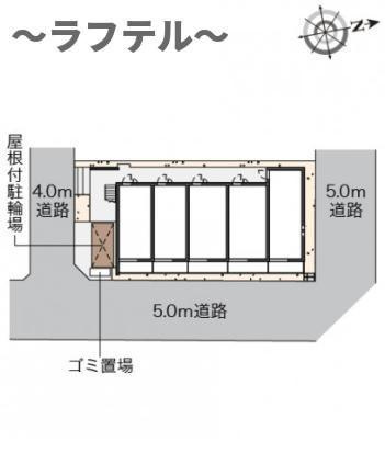 クレイノＴＡＫＡ　ゼータの区画図