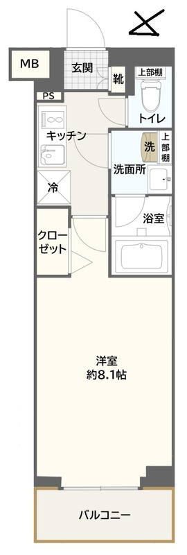 アイルグランデ川口の間取り