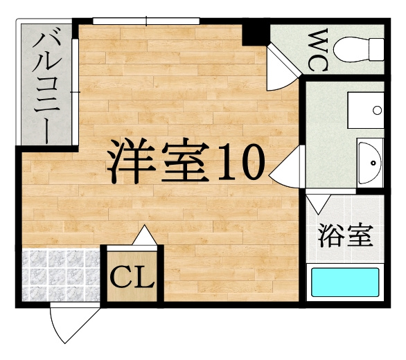 北和通商ビルの間取り