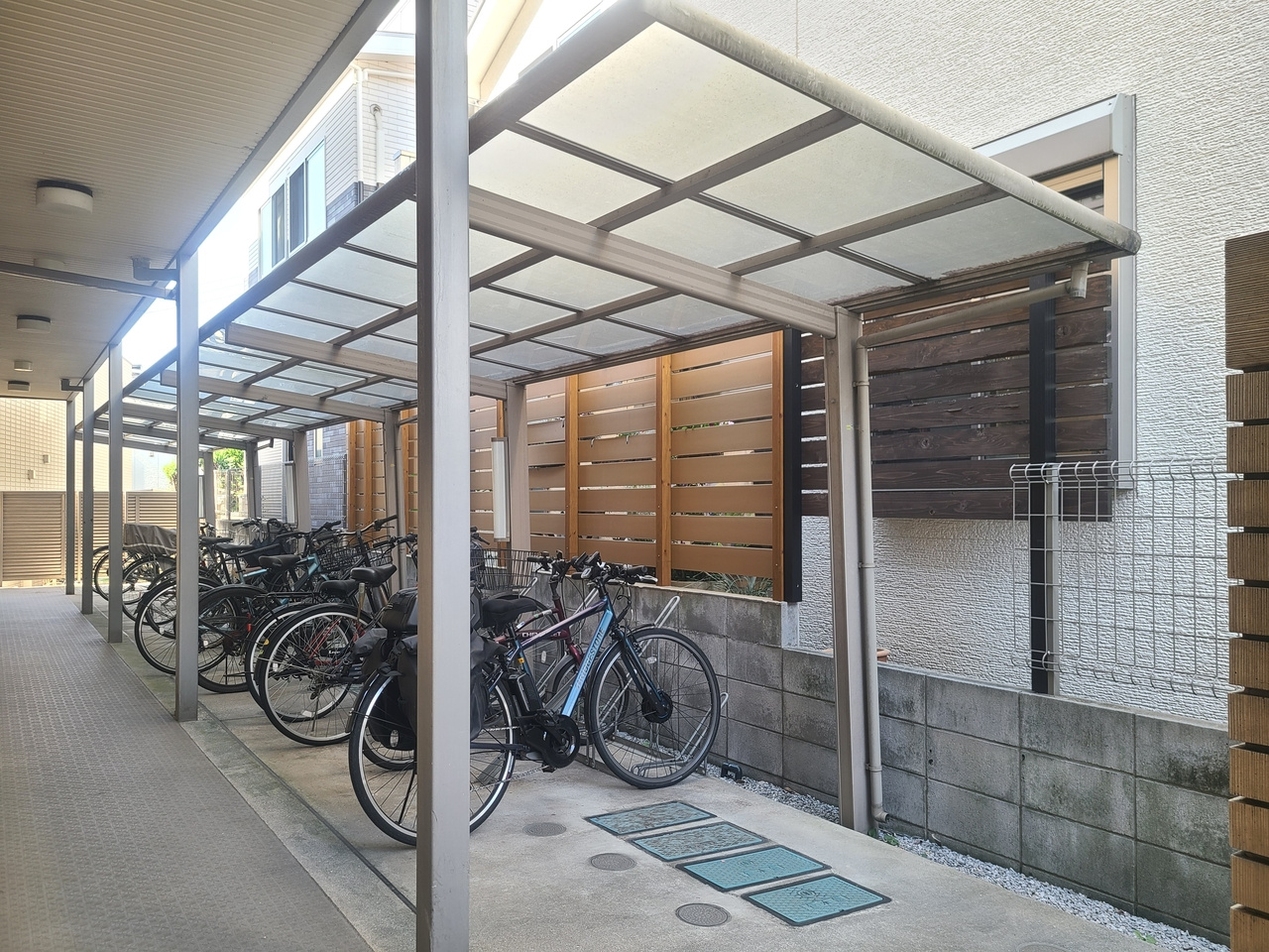 リースランド浦和のその他共用部分|★敷地内に自転車駐輪場を完備しています★