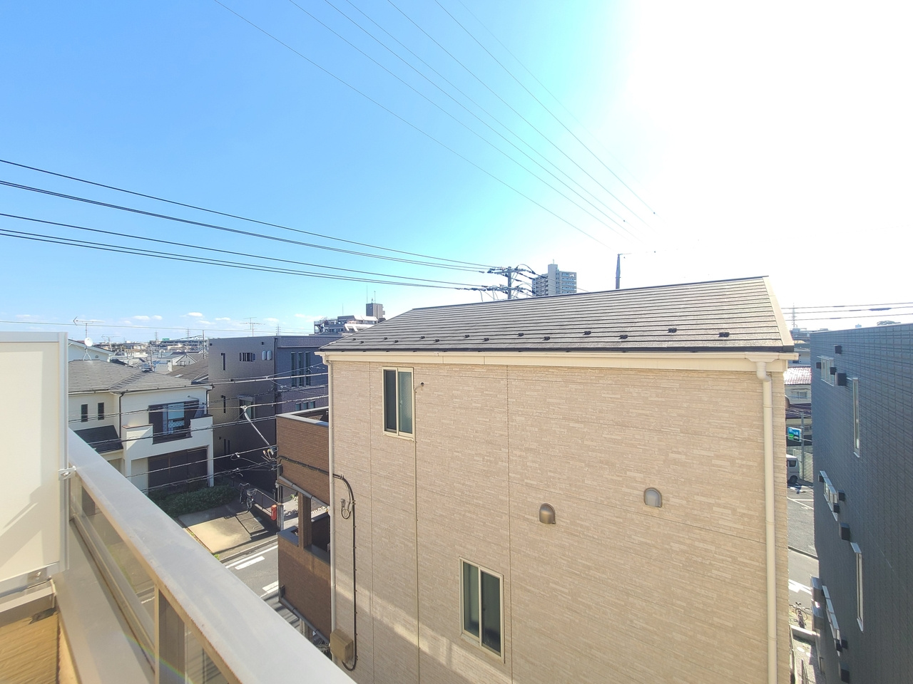 リースランド浦和の展望|★３階バルコニーからの眺望です★