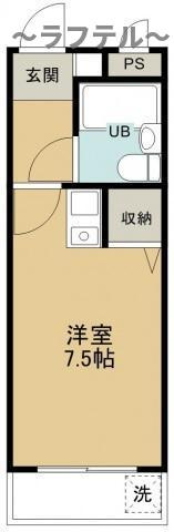 煉瓦館6★の間取り