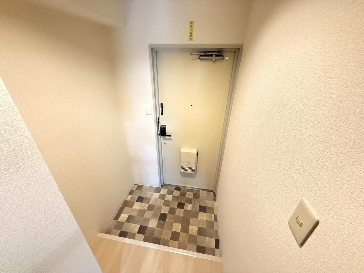 片岡山荘の玄関