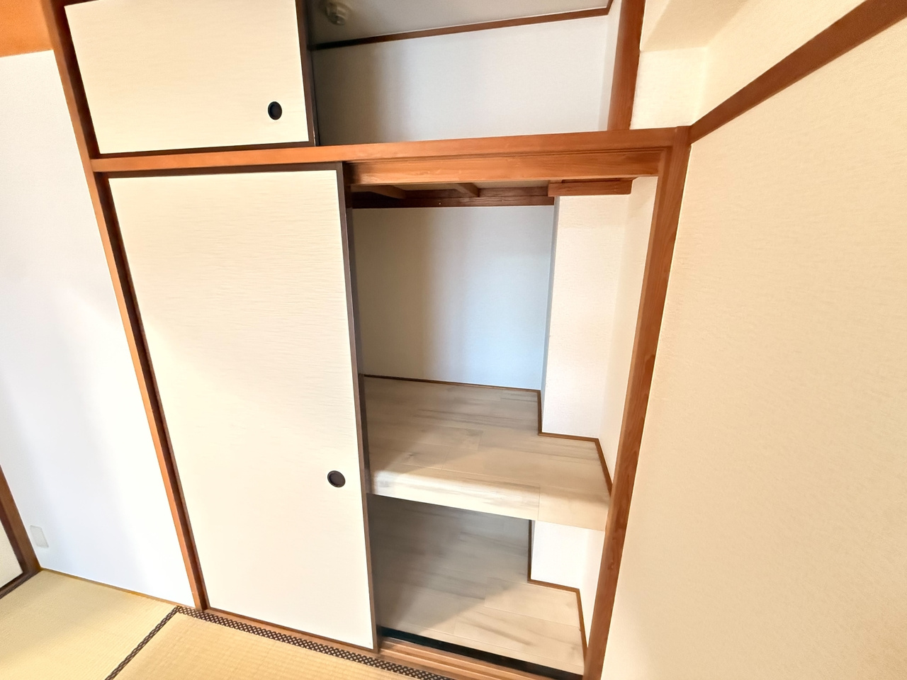 片岡山荘の収納