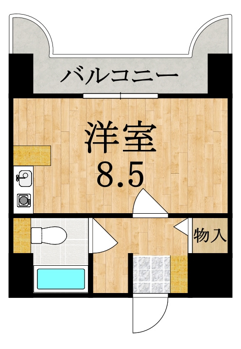 プレリュードＭＡＲＵＯＫＡの間取り