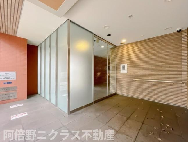 レシオ安堂寺のロビー