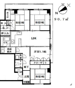 ロイヤルグレースの間取り