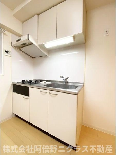 エスカーサ大阪阿倍野パークビューのキッチン|内装は別部屋の参考写真です。