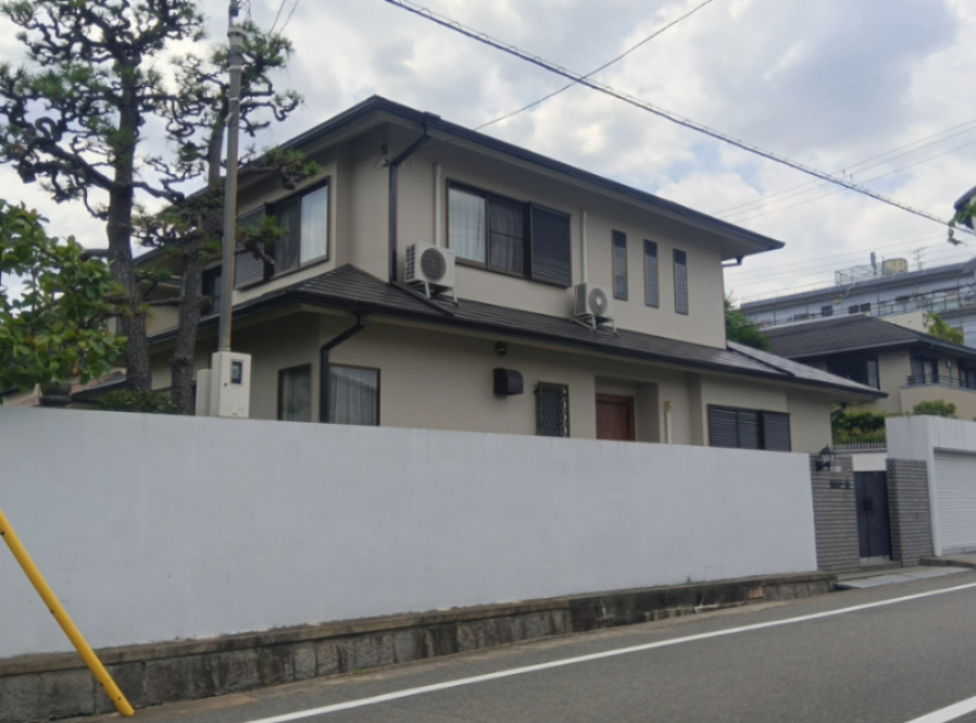 松ノ内町貸家の外観