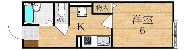 シャレー神宮前の間取り