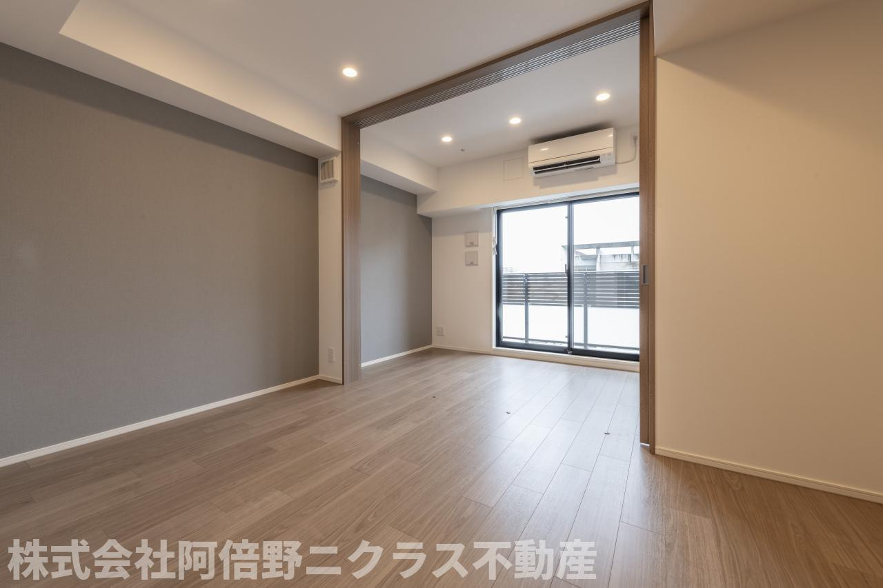 ザ・パークハビオ阿倍野昭和町のバルコニー