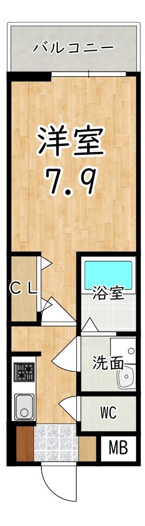 キアーロ　下田の間取り