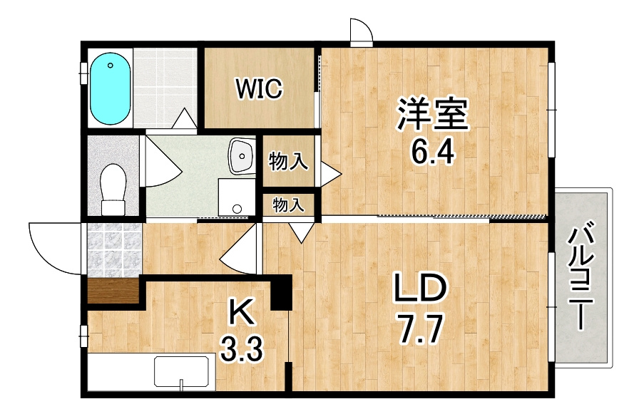 雅の間取り