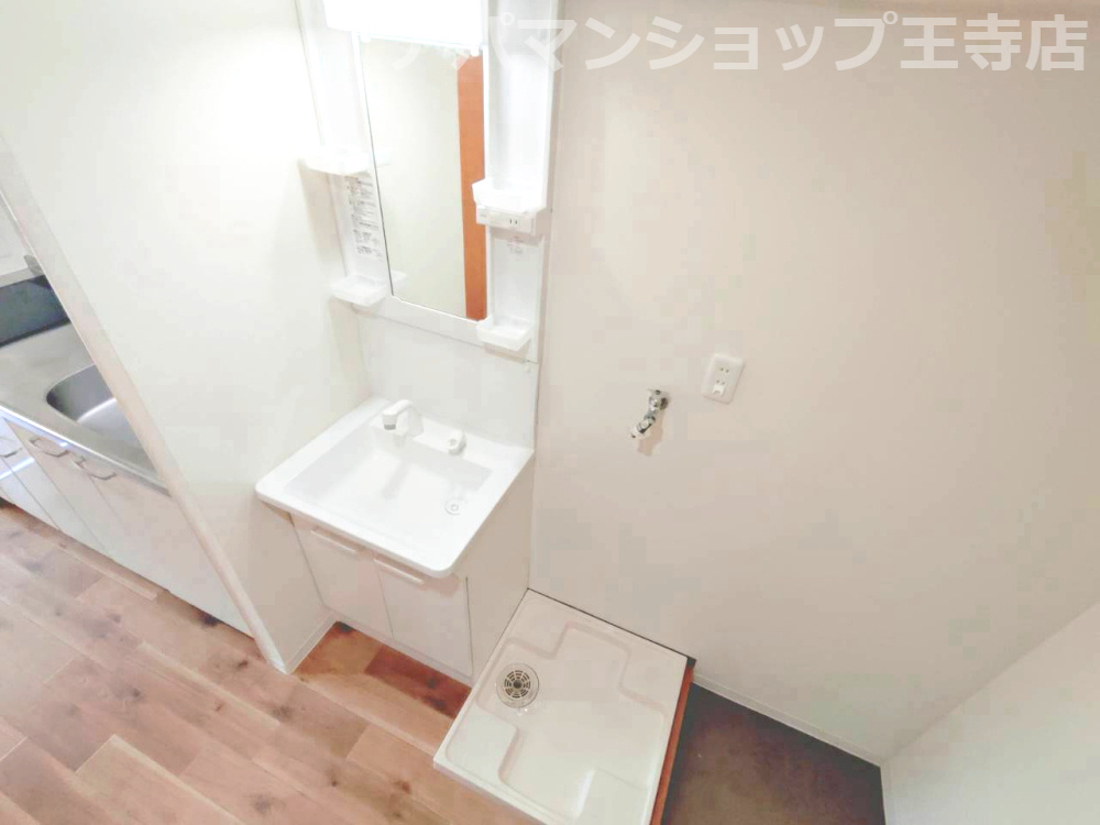 亀井弐号館の洗面所