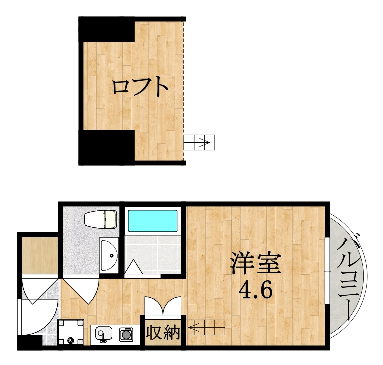 エヌエムドゥーズの間取り