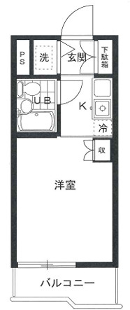 ＴＯＰ川口第一の間取り