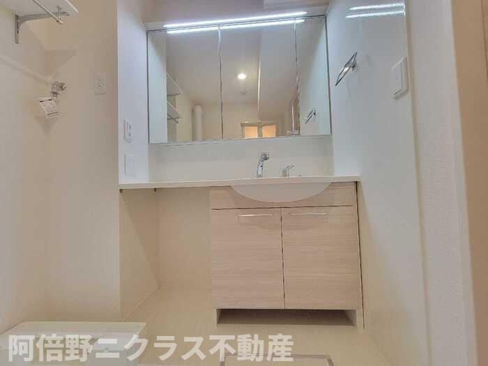 D-ROOM文の里の洗面所