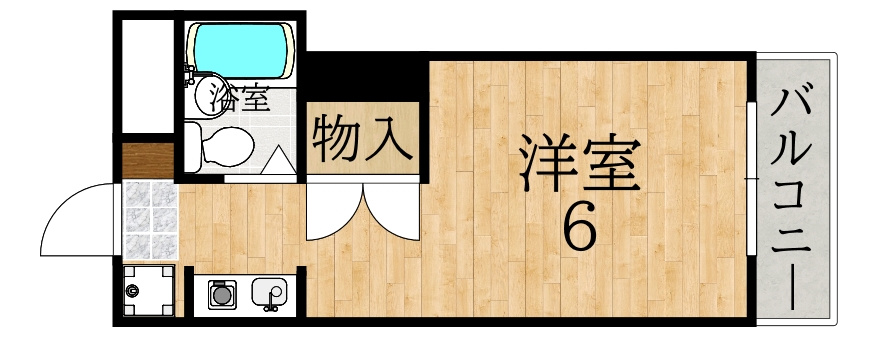 メゾンドヒルの間取り