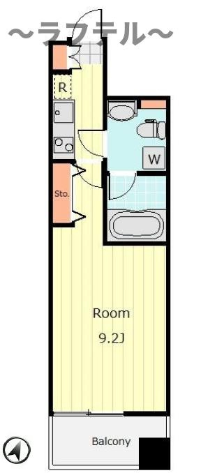 プロぺ所沢ビルⅡの間取り