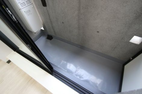 フォセット西川口のバルコニー