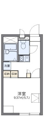 レオパレスレグルスの間取り