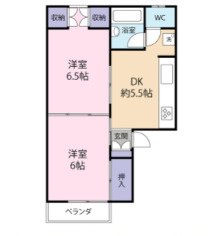 さいたま市浦和区東岸町のアパートの間取り