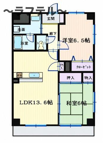 グリーンライズ南台の間取り