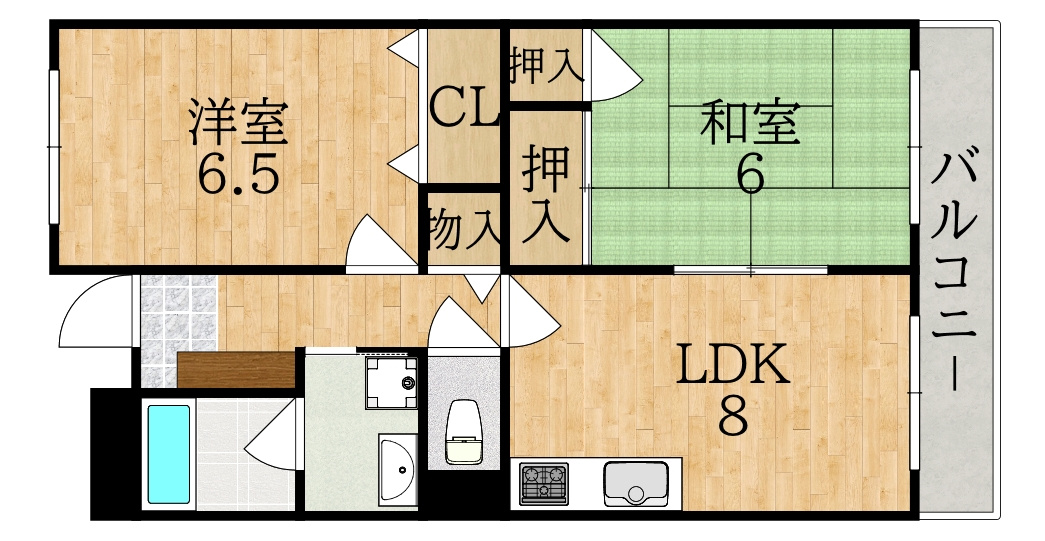 タワーアラモードの間取り