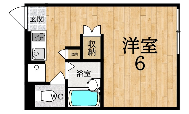 レオパレスシプレの間取り