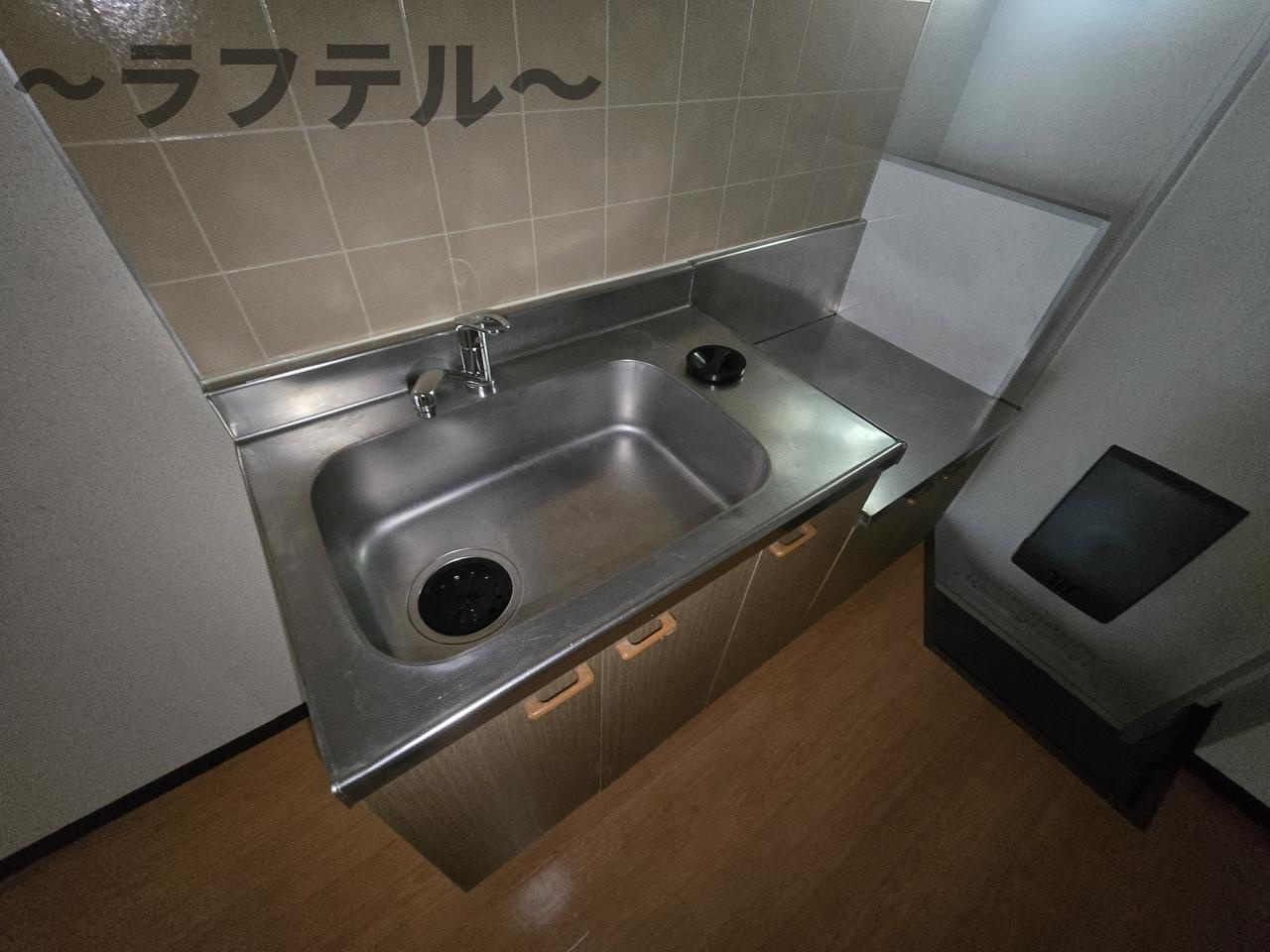 所沢市寿町のアパートのキッチン