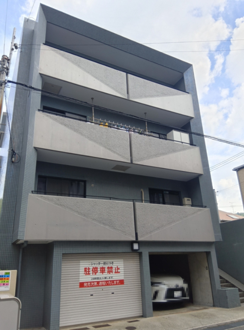 神戸市東灘区岡本２丁目のマンションの外観