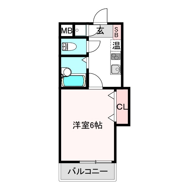 アパルト松崎の間取り