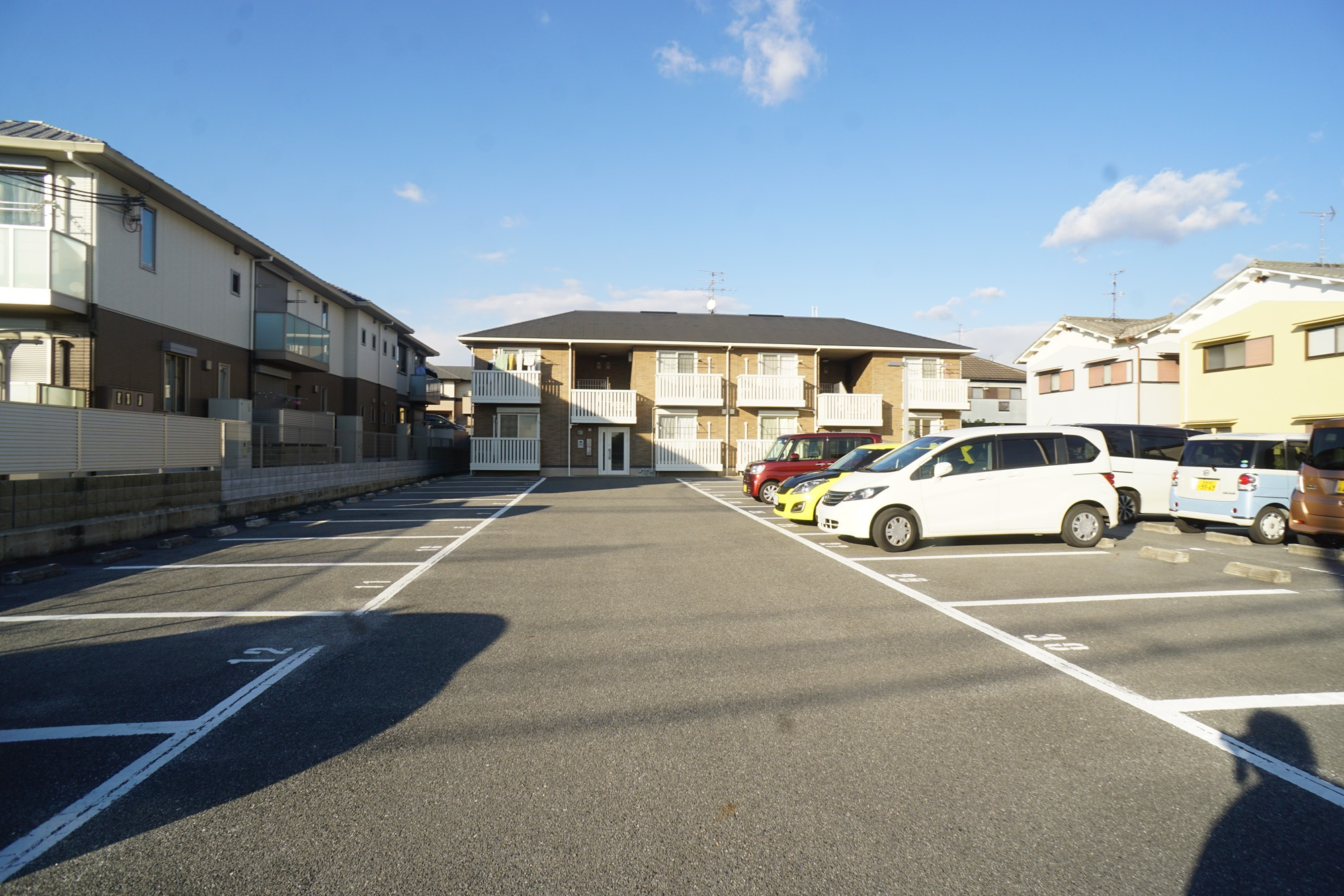 サニーヒロの駐車場