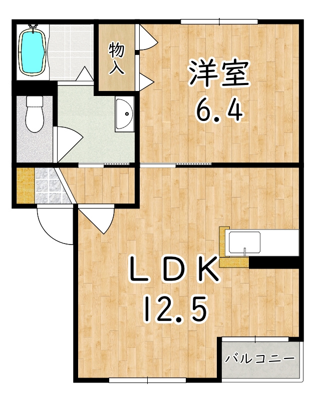 グランパルクの間取り
