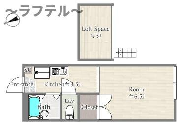 プリムヴェールの間取り