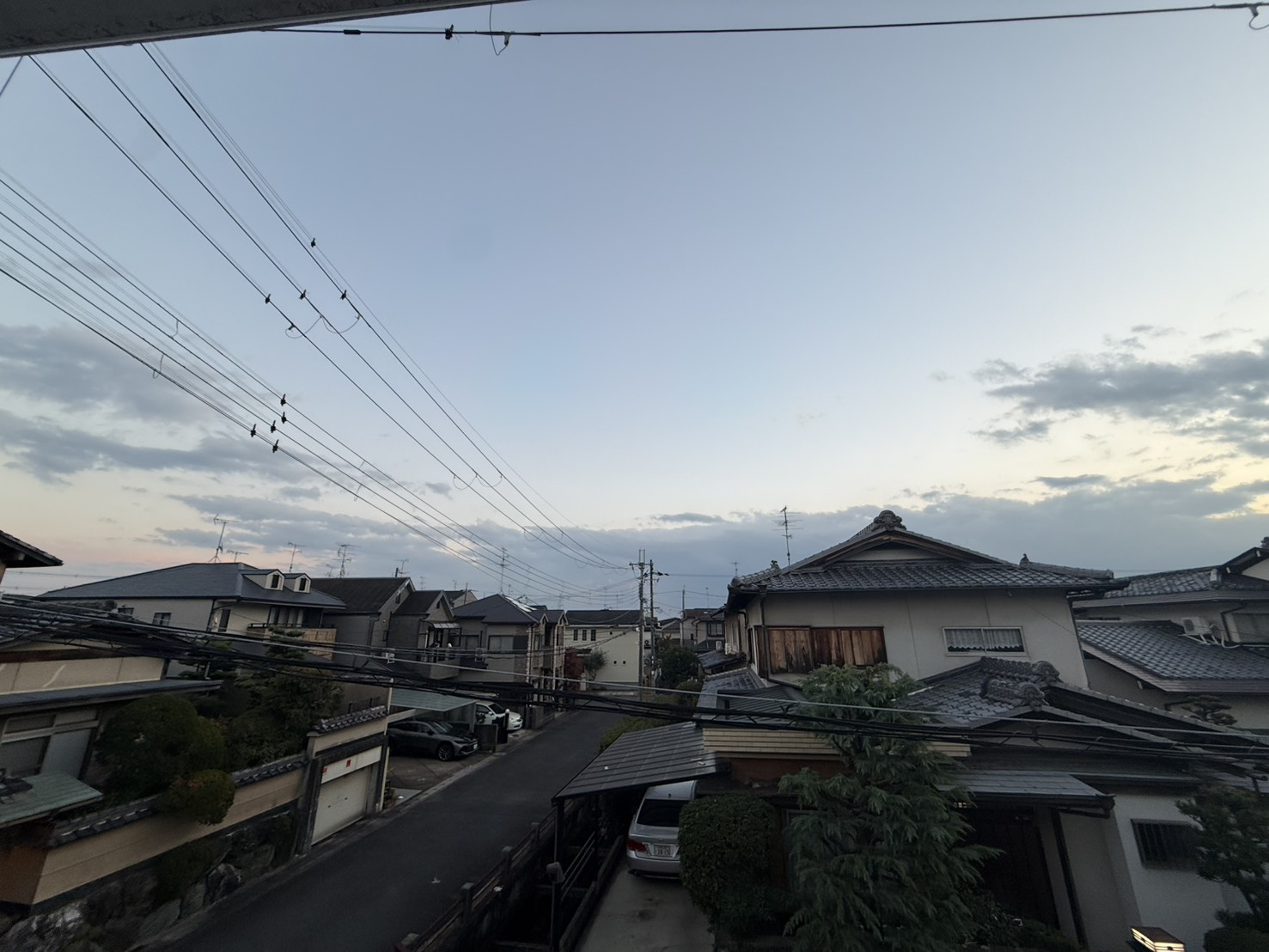ハピネス桂の展望