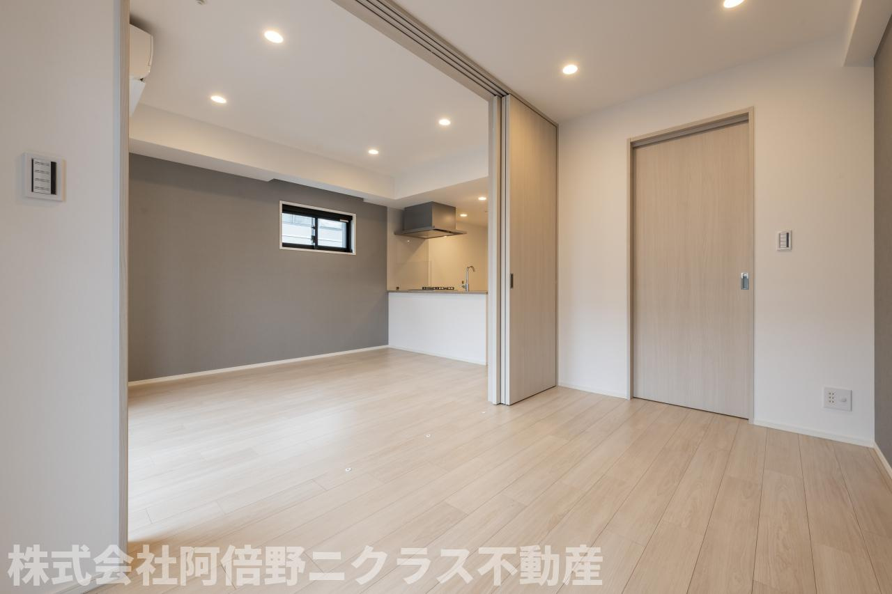 ザ・パークハビオ阿倍野昭和町の居間・リビング