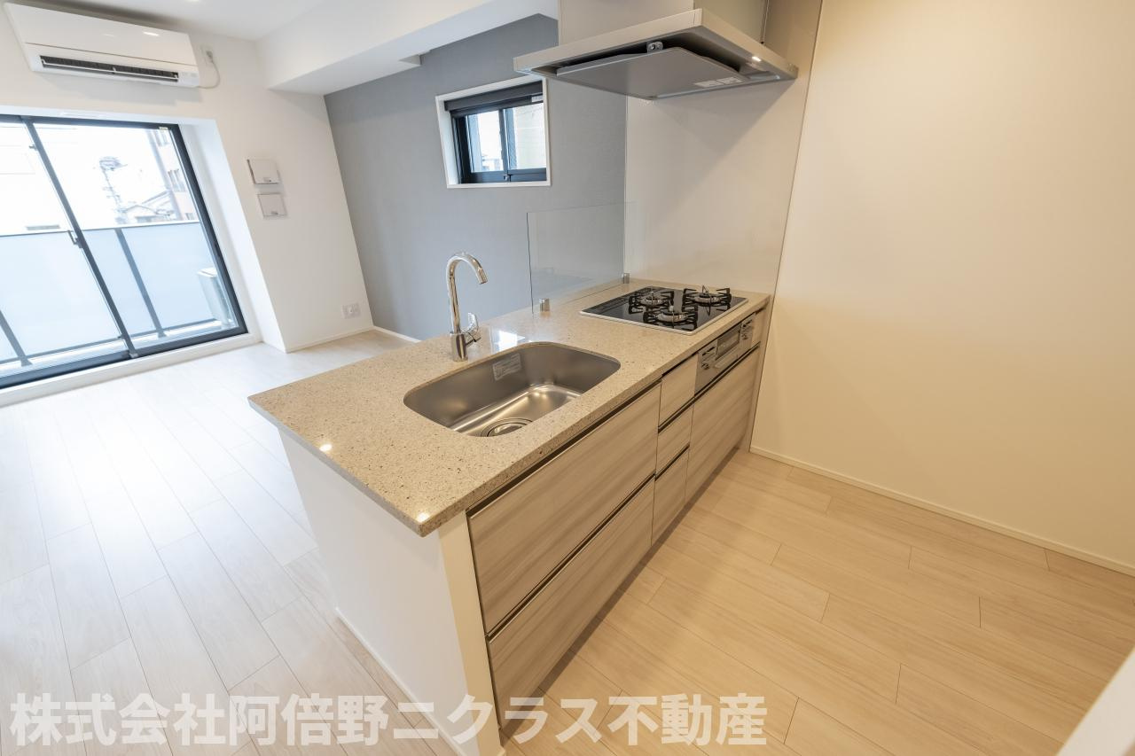 ザ・パークハビオ阿倍野昭和町のキッチン