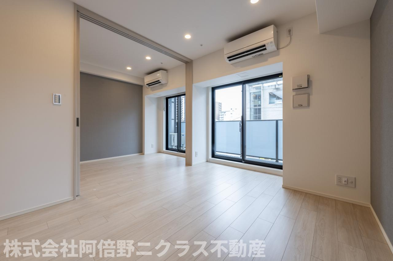 ザ・パークハビオ阿倍野昭和町のバルコニー