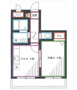 三鷹市新川６丁目の賃貸マンションの間取り