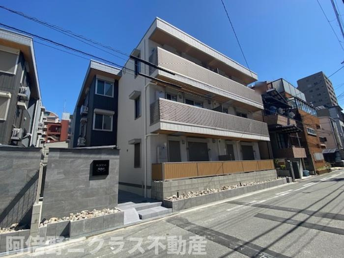 ルシェーナ西田辺の外観