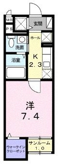 クレメント中浦和の間取り