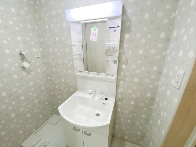 ラビエール戸田新曽Bの洗面所|別号室の参考写真です。