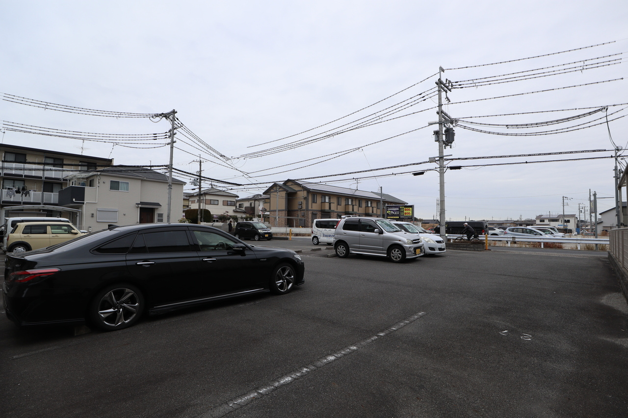 ヴァンフォレの駐車場
