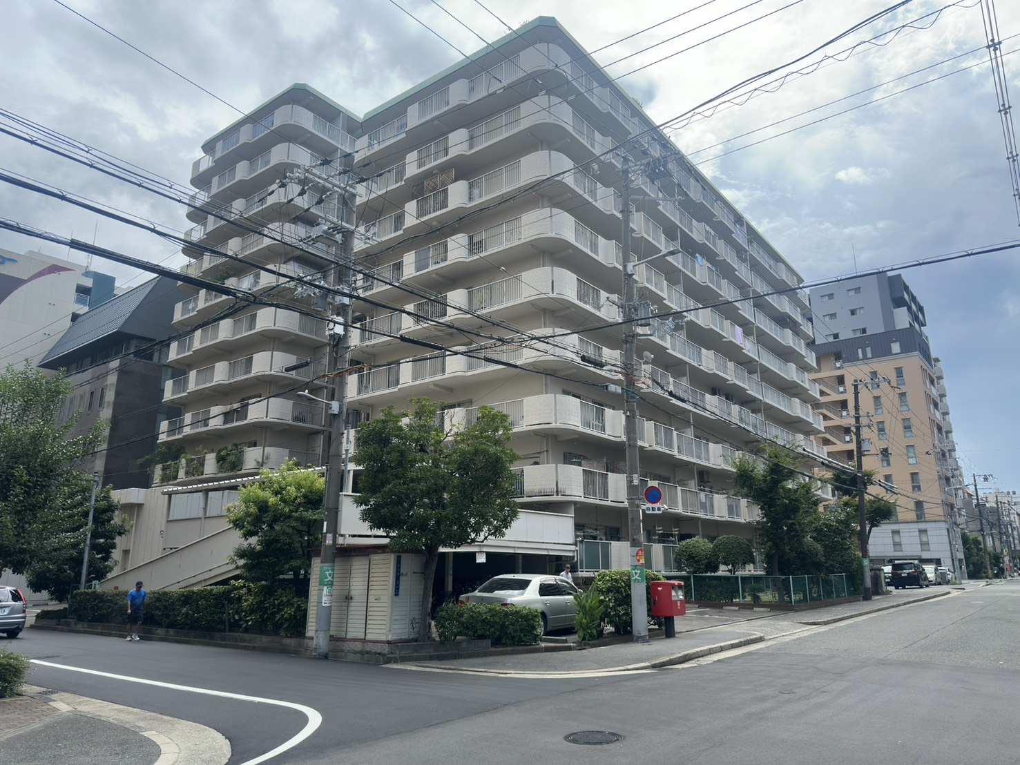 シャルマンコーポ第二谷町の外観