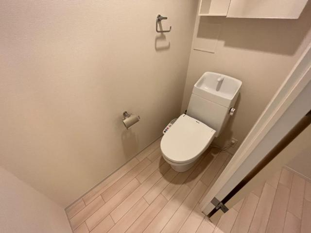 仮）桜井市大福新築アパートのトイレ|シャワー付トイレ