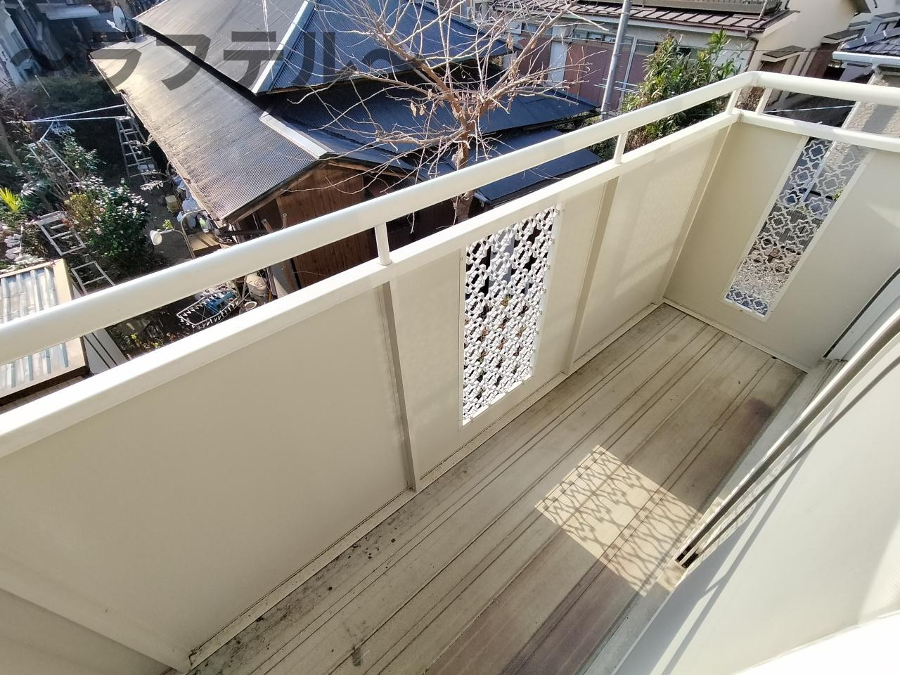 あかねはうすのバルコニー