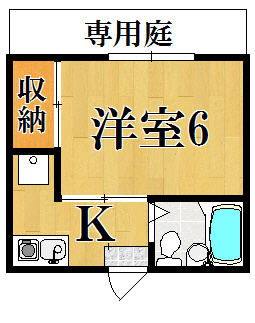 ハイツ　プロムナードの間取り